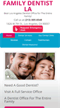 Mobile Screenshot of familydentistla.com